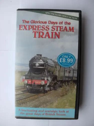 The Glorious Days Of The Express Steam Train Vhs Railway Video Tape