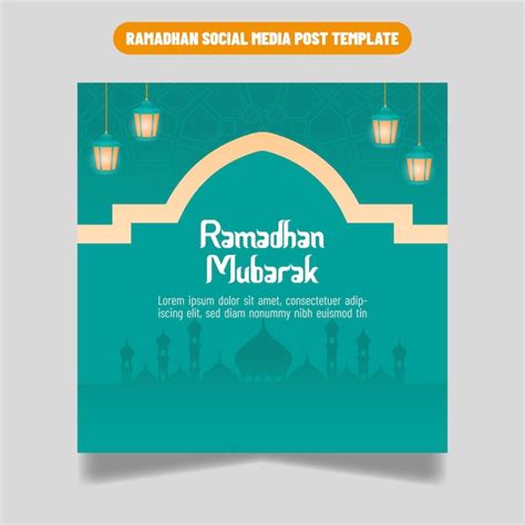 Premium Vector Ramadhan Social Media Banner Template Design