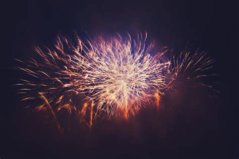 Premium Photo Firework Show On New Years Eve Fireworks