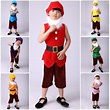 The seven dwarfs Halloween costumes children prince Snow White suit ...