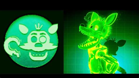 New Radioactive Foxy Profile Icon Fnaf Ar Youtube