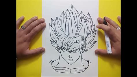 Como Dibujar A Goku Paso A Paso 3 Dragon Ball How To Draw Goku 3