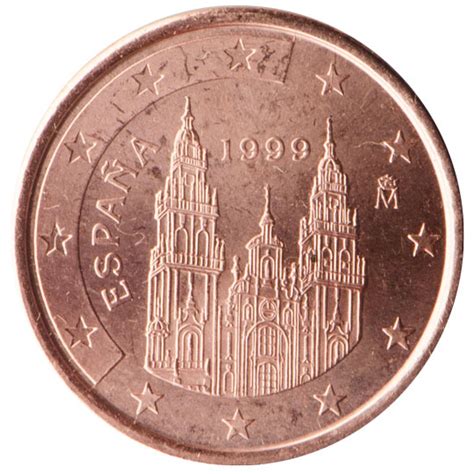 Spanien 1 Cent Münze 1999 Euro Muenzentv Der Online Euromünzen Katalog