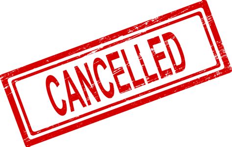 Cancelled Png Image Png Image Collection
