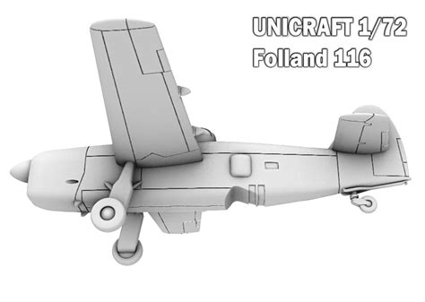 Unicraft Models 172 Folland Fo116