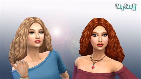 Sims 4 Hairs ~ Mystufforigin Long Twists Hair