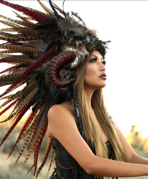 Warrior Queen Headdress Native American Headdress Mohawk For Men