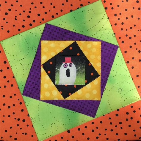 Wonky Square in Square PDF quilt block pattern | Etsy in 2020 | Quilt ...