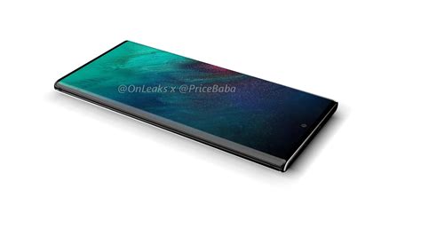First Galaxy Note 10 Pro Render Shows Four Rear Cameras And 675 Screen