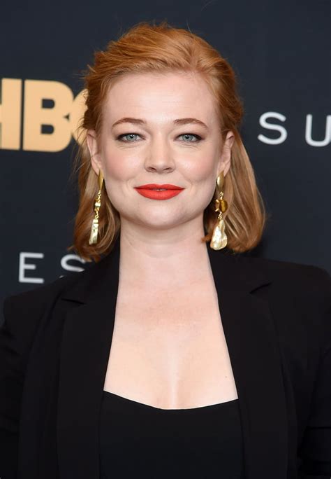 Sarah Snook As Siobhan Shiv Roy Succession On Sky Atlantic Cast Popsugar Entertainment Uk