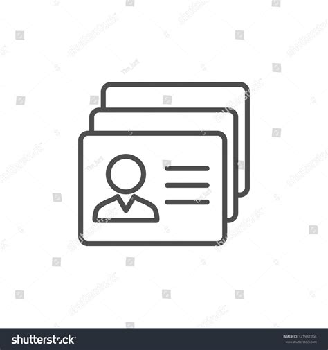Staff Report Cards Royalty Free Stock Vector 321932204