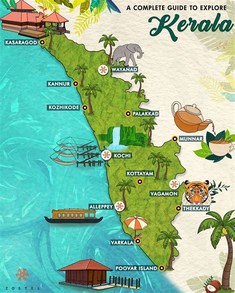 Kerala editable map includes 35 maps. 35+ Ideas For Kerala Tourism Map Hd - Ahnning69