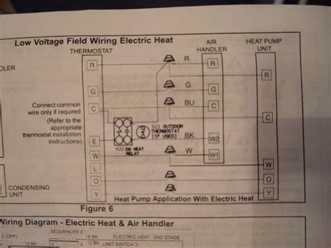 Wiring diagrams thermostat wiring connections with various units, including dual fuel, zone control, and applications that include the humiditrol enhanced dehumidification accessory (eda). I have a honeywell TH4000 series thermostate need to know how to wire to a goodman heat pump ...