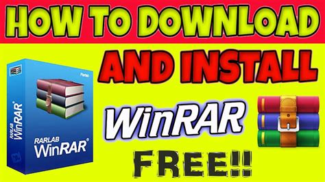 How To Download And Install Winrar In Windows 7 10 Hindi Youtube