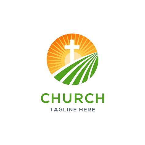 Premium Vector Church Logo