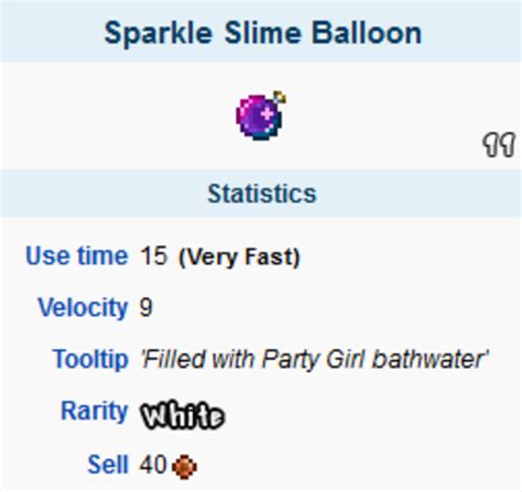 Filled With Party Girl Bathwater Terraria Know Your Meme