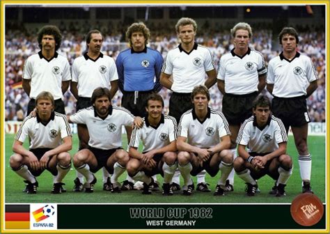 Fan pictures - 1982 FIFA World Cup Spain. West Germany team