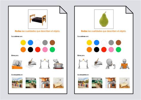 Rodea Las Cualidades Del Objeto Descripciones Soyvisual Objetos