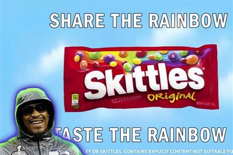 We Put Marshawn Lynch In A Skittles Ad
