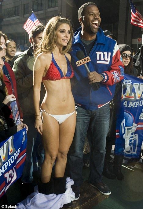 Maria Menounos Strips Down To Bikini In Times Square After Losing Super