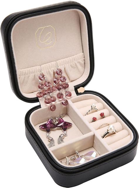 Jl Lelady Jewelry Small Jewelry Box Mini Travel Jewelry