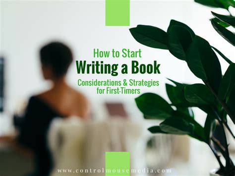 How To Start Writing A Book A Beginners Guide
