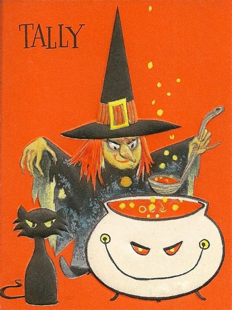 43 Hilarious Vintage Postcards For Your Halloween Halloween Prints