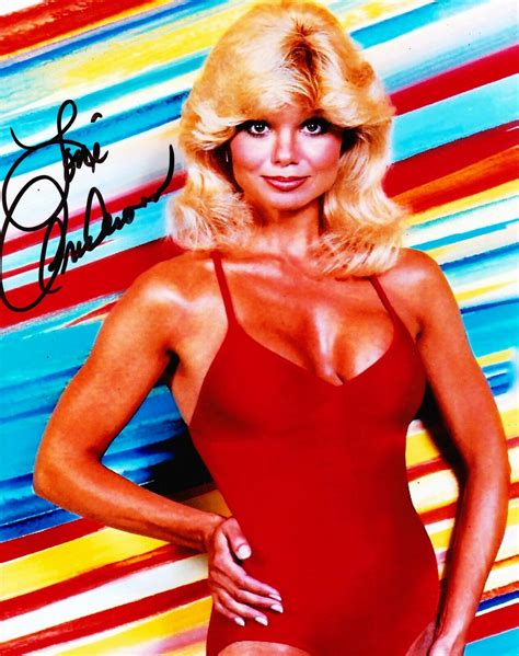 Actress Loni Anderson Signed Photo 8x10 Coa