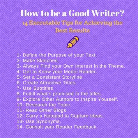How To Be A Good Writer 14 Practical And Effective Tips For Being