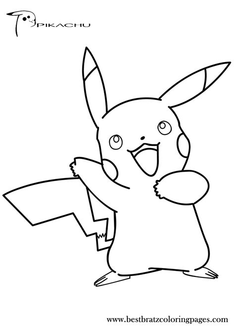 Cute Baby Pikachu Coloring Pages Coloring Pages
