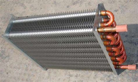 Refrigeration Parts Finned U Tube Air Cooled Heat Exchanger