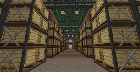 Modded Brick Storage Warehouse Minecraft Map