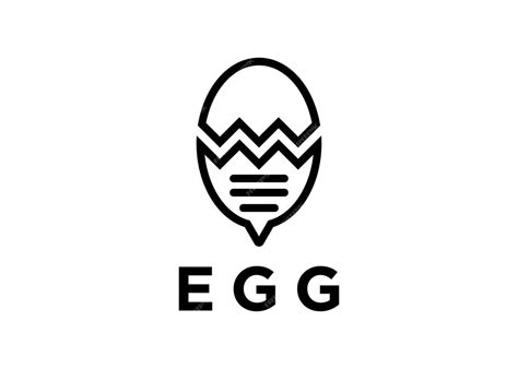 Premium Vector Egg Logo Design Vector Illustration