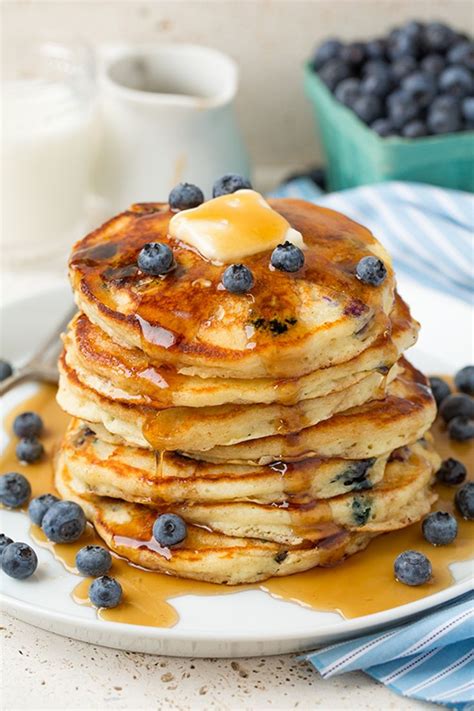 Make A Perfect Stack Of Blueberry Pancakes This Weekend Sour Cream