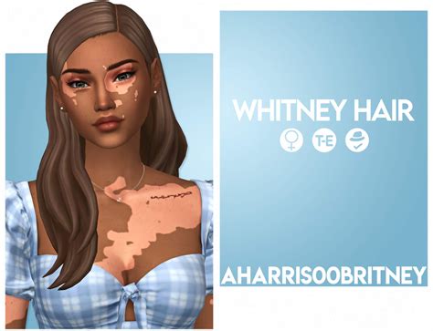 the sims 4 whitney hair the sims book