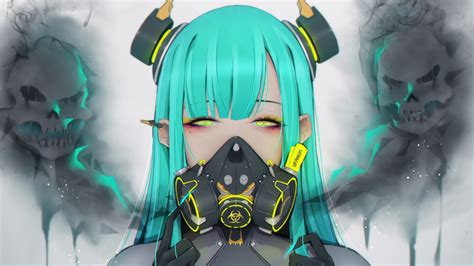 16 Special Gas Mask Anime 3840x2160 Wallpaper Download Anime Wallpapers