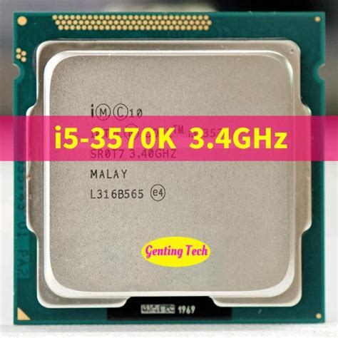 Intel Core I5 3570k I5 3570k 34ghz 6m Core Quad Desktop Processor Cpu