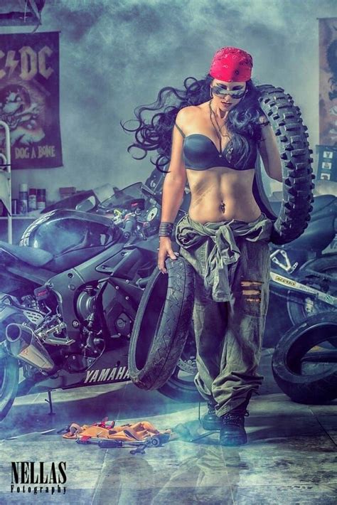 Pin By Milissa Lstory On Fantasy Motorcycle Girl Biker Art Biker Girl