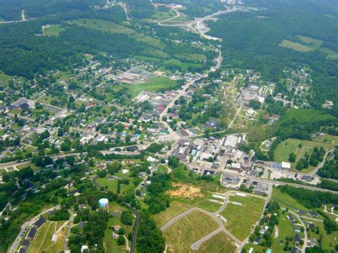 Aerial View Of Mount Vernon Ky Favorite Places Aerial View Appalachia