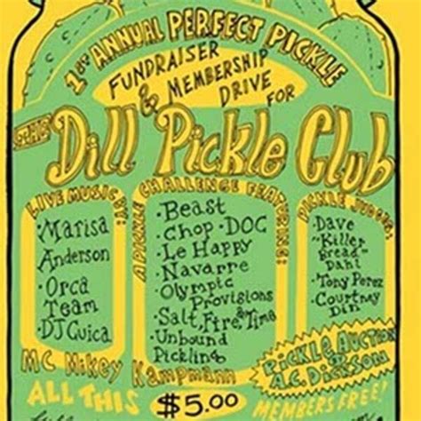 Dill Pickle Clubs Perfect Pickle Contest A Restaurant In Portland Or
