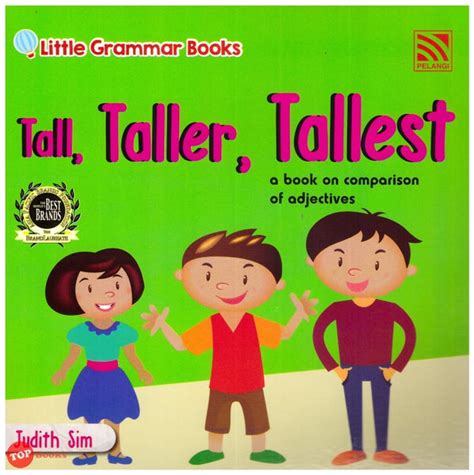Pelangi 17 Little Grammar Books Tall Taller Tallest Topbooks Plt