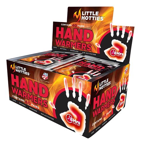 Little Hotties Hand Warmer 40 Pack Safety