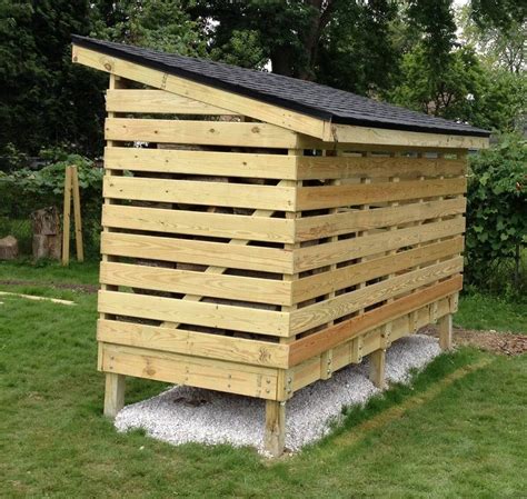 27 Unique Small Storage Shed Ideas For Your Garden Firewood Shed