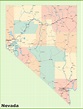 Road map of Nevada with cities - Ontheworldmap.com