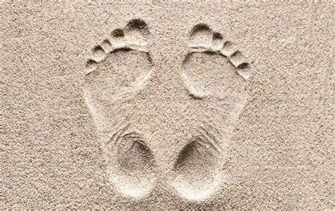 Printable Footprints In The Sand