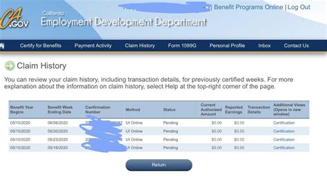 Save time and get answers to commonly asked questions regarding relicard unemployment benefits. California Why does it still pending? I've now certified 4 weeks and still no payment and ...