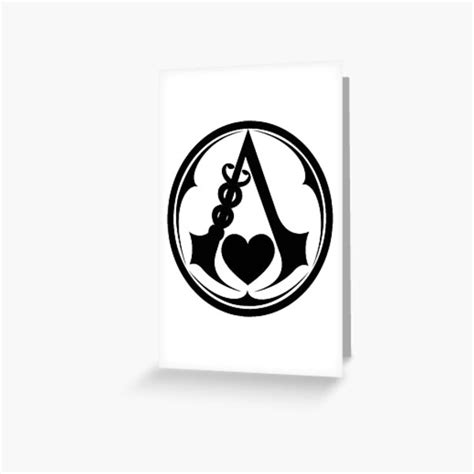 Assassin Creed Love Greeting Cards Redbubble