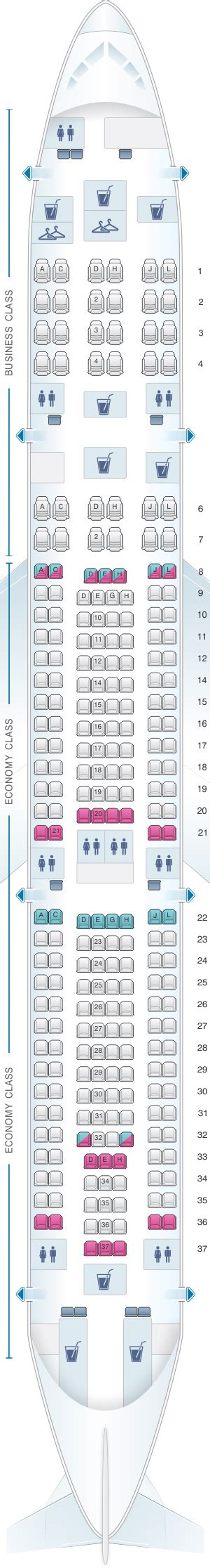 Philippine Airlines Airbus A Seat Map