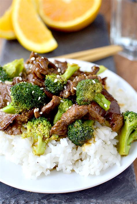 Lighter Orange Beef And Broccoli