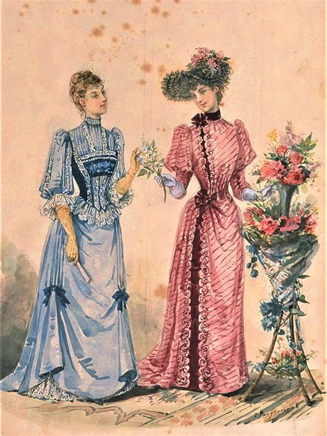 1890s Fashion Edwardian Fashion Vintage Fashion Victorian